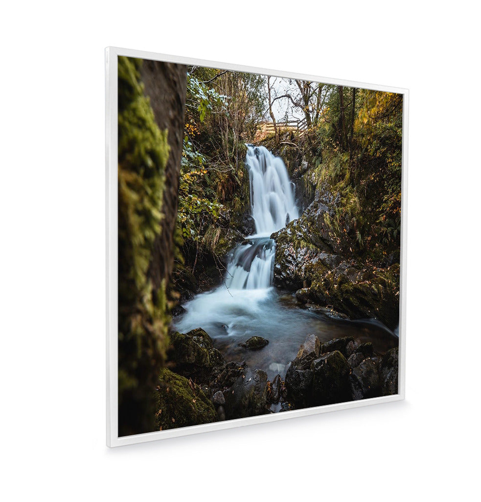 Waterfall In The Woods - NRGPRO Image IR Panel - Electric Wall Mounted Room Heater