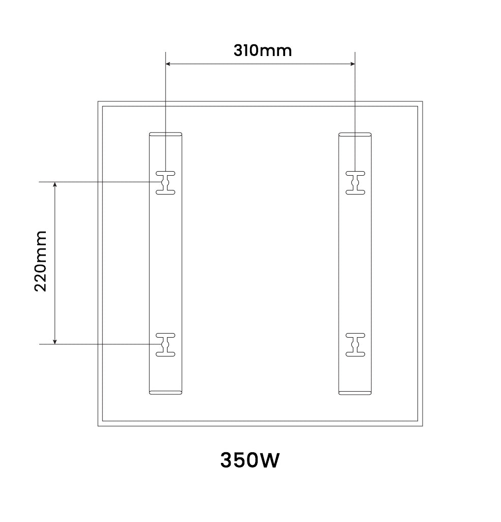 Lago Di Sorapis - NRGPRO Image IR Panel - Electric Wall Mounted Room Heater