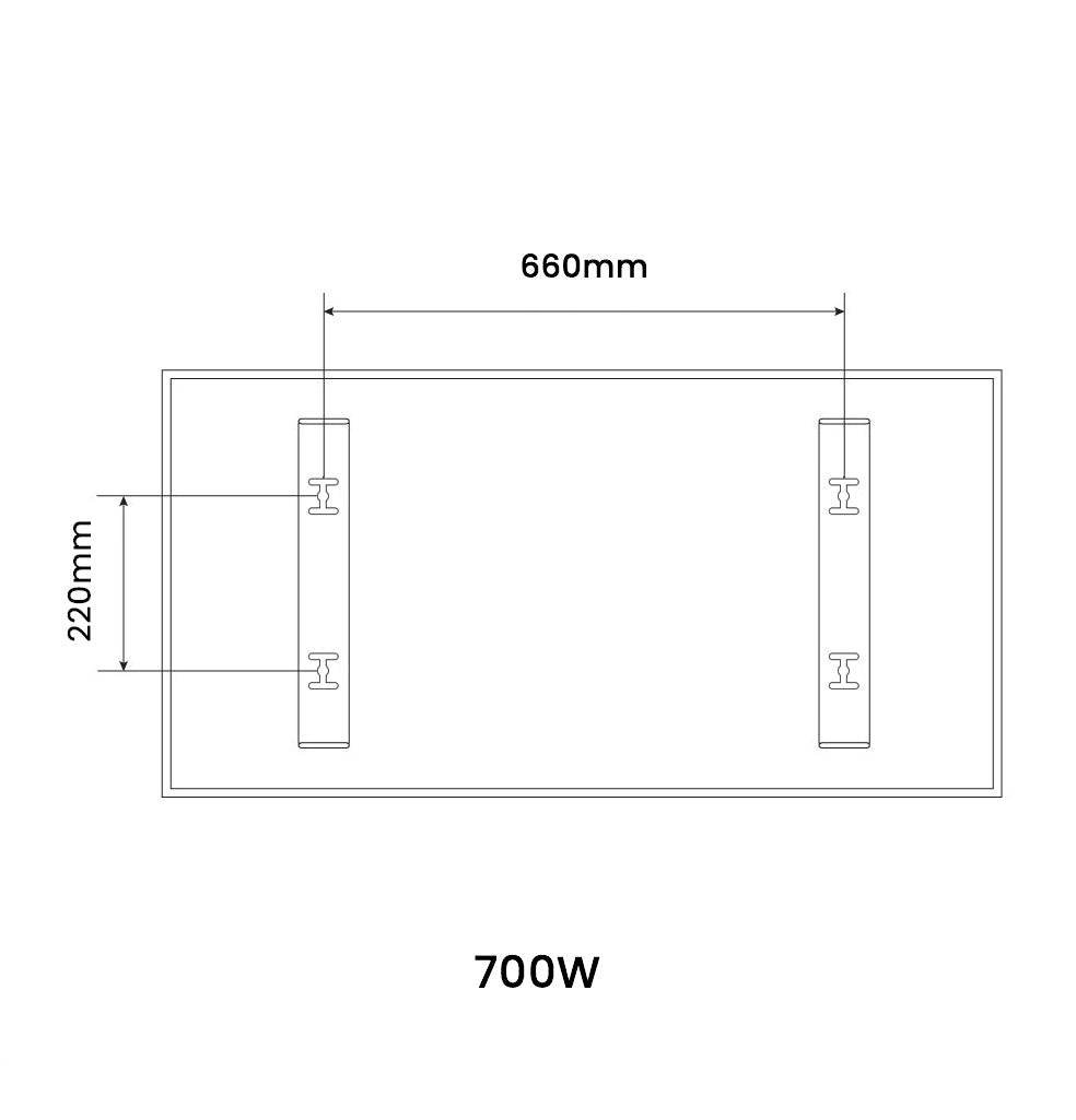 Lago Di Sorapis - NRGPRO Image IR Panel - Electric Wall Mounted Room Heater